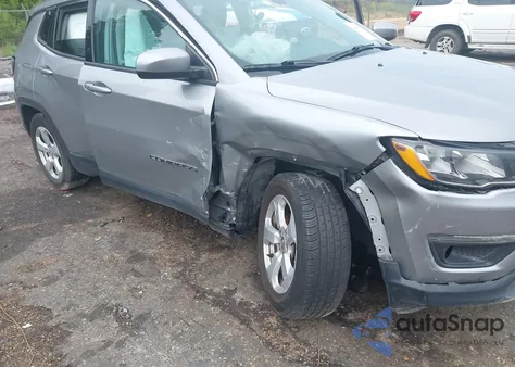 2020 Jeep Compass Latitude Fwd из США, поврежденный, VIN 3C4NJCBB8LT154398